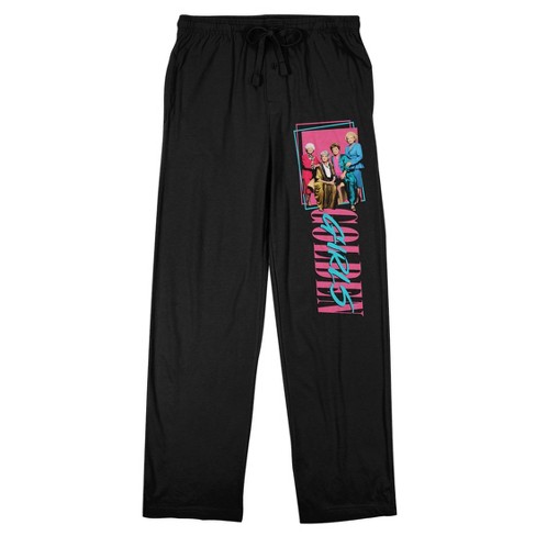 Golden Girls Miami Golden Girls Men s Black Sleep Pajama Pants 3xl