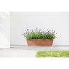Ecopots Bruges Durable Modern Rectangular Indoor/Outdoor Recycled-Based Composite Flower Pot Planter - 3 of 4