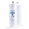 Mist Refrigerator Water Filter Replacement Compatible with WF2CB, PureSource2, FC100, 9916, 469916, 2 Pack - 2 of 3