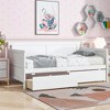 Twin Size Wooden Daybed with Two Storage Drawers for Bedroom or Guest Room - 3 of 4