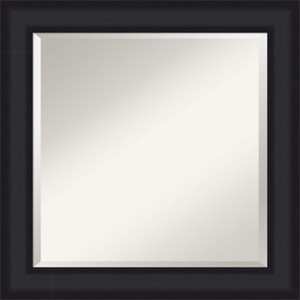 Amanti Art Oliver Beveled Wood Framed Bathroom Vanity Wall Mirror - 1 of 4