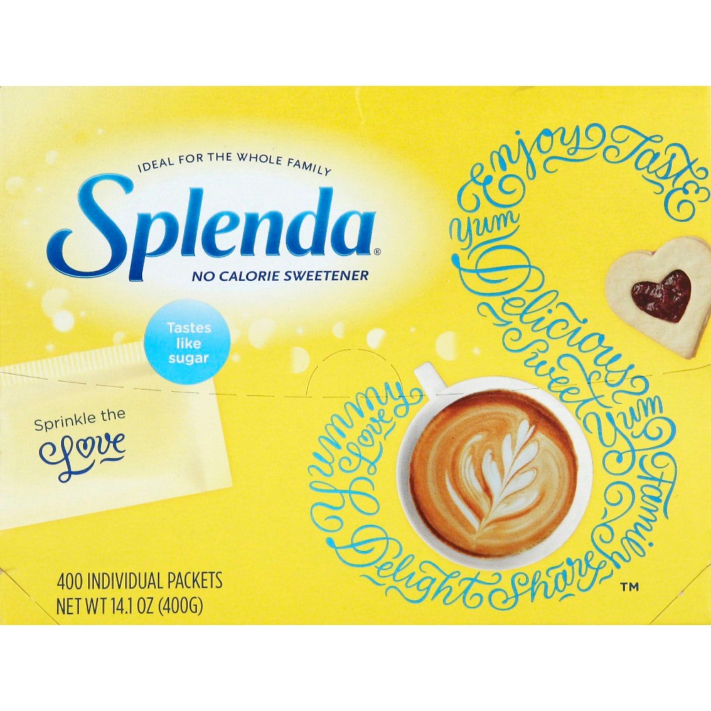 Splenda No Calorie Sweetener Packets, 400 ct /6 Box 