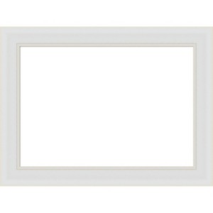 Amanti Art Flair Silver Patina Framed Dry Erase Magnetic Board - 1 of 4