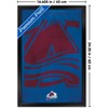 Trends International NHL Colorado Avalanche - Logo 25 Framed Wall Poster Prints - 3 of 4