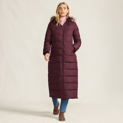 Lands' End Women's Outerwear Down Maxi Winter Coat