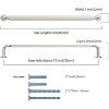 attop 10 Pack Brushed Satin Nickel Cabinet Handles - 2 of 4