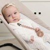 Pacifier Clips for Baby - Silicone Pacifier Holders Food-Grade BPA Free - One-Piece Design Binky Clips - Newborn Teething Strap (Multicolor) - 4 of 4