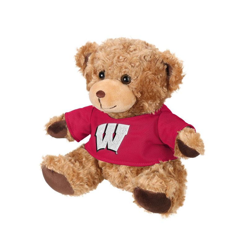 10&#34; NCAA Wisconsin Badgers Shirt Bear with Kit, 2 of 4