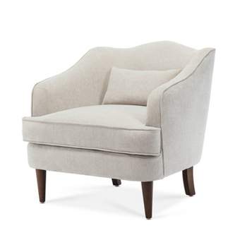 Comfort Pointe Fenton Upholstered Arm Chair Sea Oat