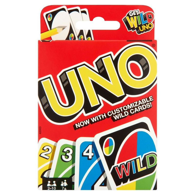 UNO Color & Number Matching Card Game, 1 of 2