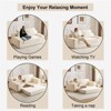 RISOKEYS Loveseat Sofa - Small Corduroy Couch, Reversible Cushion with Pillows for Living Room Bedroom - 4 of 4