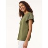 Jones New York Plus Size Flutter Short Sleeve Top - 1X - 2 of 2