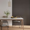 2-Pack 94.49 x 12.6 in. Solid Wood Acoustic Slat Wall Panel for Modern Interior Decor, TV Background, Living Room - 3 of 4