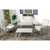 Shawmont Patio Outdoor Conversation Set - Grey/Beige - Safavieh - image 2 of 2