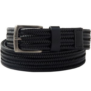 KingSize Stretch Leather Braided Belt - 1 of 4