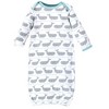 Hudson Baby Infant Boys Cotton Long-Sleeve Gowns 3pk, Whales Anchor, 0-6 Months - 4 of 4