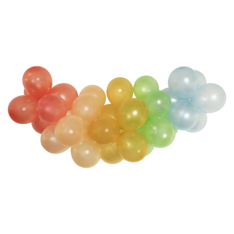 30ct Rainbow Balloon Pack - Spritz&#8482;, 4 of 5