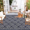 Indoor Outdoor Farmhouse Area Rugs for Backyard Deck Patio, Plush Thick Low Pile Throw Carpet for Bedroom Living Room Dining Room - 3 of 4