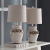 Marquesa Vase Lamp (Set of 2) - 24 Inch Height - LIT4043 - Cream - Safavieh - 3 of 4