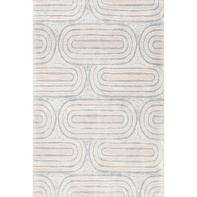 Nuloom Hartley Retro Geometric Wool Indoor Area Rug