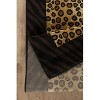 LunaLulinlk Beige+Black Tiger and Leopard print Multi 2 ft. x 3 ft. Animal Print Area Rug - 2 of 4