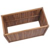 vidaXL Raised Bed Teak Solid Teak Wood Medium Durable Raised Bed - 4 of 4