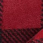 plaid - red/black-queen