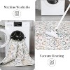 Machine Washable Vintage Area Rugs – Non-Slip Low Pile Rug with Rubber Backing,Living Room & Dining Room - 3 of 4