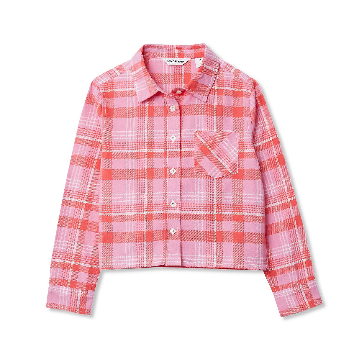 Lands' End Kids Flannel Shirt - thumbnail 10
