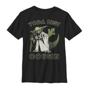 Boy's Star Wars Yoda Best Cousin T-Shirt - 1 of 4