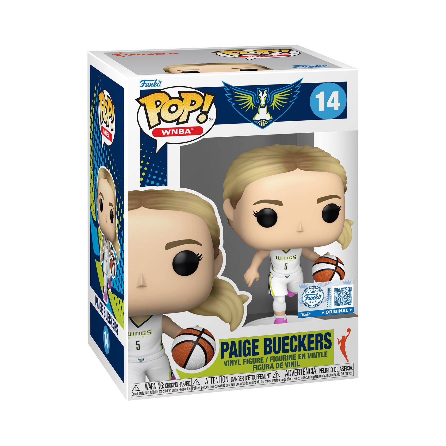 WNBA Wings Paige Bueckers(Heroine Edition) Mini Figures