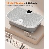 FEIERDUN Vibration Plate Exercise Machine, 400 LBS Capacity Vibration Plate for Lymphatic Drainage - 2 of 4