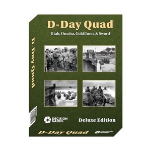 D-Day Quad (Deluxe Edition) Board Game - 1 of 3