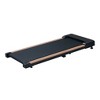 2.25HP Under Desk Treadmill, Portable Wood Walking Pad for Home & Office, Compact Running & Walking Machine with Remote Control, LED Display, Black - 3 of 4