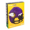 Forever Collectibles Minnesota Vikings NFL FOCO BRXLZ Helmet Building Block Set - 3 of 4