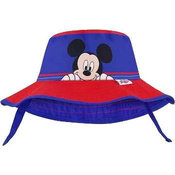 Disney Mickey Mouse Boys Bucket Hat, Sun Hat for Toddlers/Little Boys Ages 3-8 Years