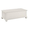 Charlestown Lift Top Coffee White - Steve Silver Co.: Modern Farmhouse, Hidden Storage - 4 of 4