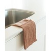 Slickblue Stone Washed Linen Tea Towel, 18 x 26 Inch Kitchen Towel with Hanging Loop in 5 Color Options - 3 of 3