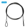 Unique Bargains Stainless Steel Stage Lighting Luggage Lock Double Loop Safety Lock Cables - 3 of 4