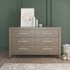 Child Craft 6-Drawer Kieran Dresser for Nursery or Bedroom, Plenty of Storage, Anti-Tip Kit Included to Prevent Tipping, Non-Toxic, Baby Safe Finish - 2 of 4