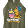 Women's - Garfield - Candles Who's Counting Graphic High Neck Tank - 2 of 3
