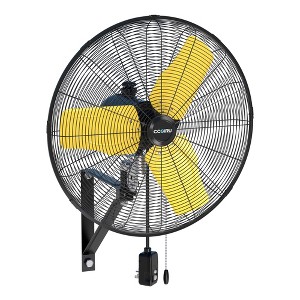 Ihomadore 24" Wall Fan for Commercial 3-Speed Auto Oscillation Portable Fan - 1 of 3