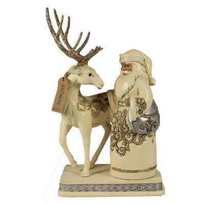 Jim Shore 10.25" It Cost Nothing To Be Kind Holiday Lustre Santa  -  Decorative Figurines