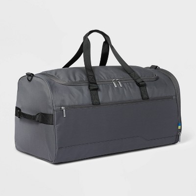 DUFFLE BAG 60, Carbon Grey - Black, 60 l