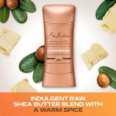 SheaMoisture Moisturizing Antiperspirant Deodorant Stick with Raw Shea Butter &#38; Hyaluronic Acid - 2.6oz_5