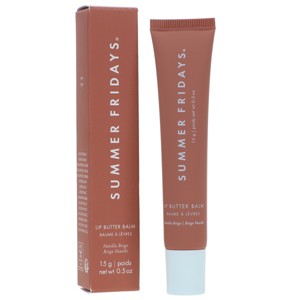 Summer Fridays Lip Butter Balm Vanilla Beige 0.5 oz - 1 of 4