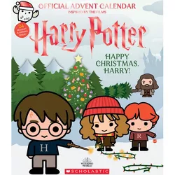 Happy Christmas, Harry: Official Harry Potter Advent Calendar - by  Scholastic (Hardcover)