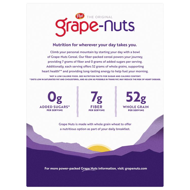 Grape-Nuts Breakfast Cereal - 20.5oz - Post, 2 of 10