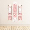 Big Dot of Happiness Bride Squad - Hanging Vertical Paper Door Banners - Rose Gold Bridal Shower Bachelorette Party Wall Decor Kit - Indoor Door Decor - 3 of 4
