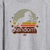 Men's - Barbie - Kendom Western Long Sleeve Graphic T-Shirt - 2 of 4